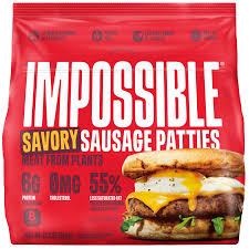 Impossible Sausage Patty (383g/pack)(vegetarian) Impossible Sausage Patty (383g/pack)(vegetarian)